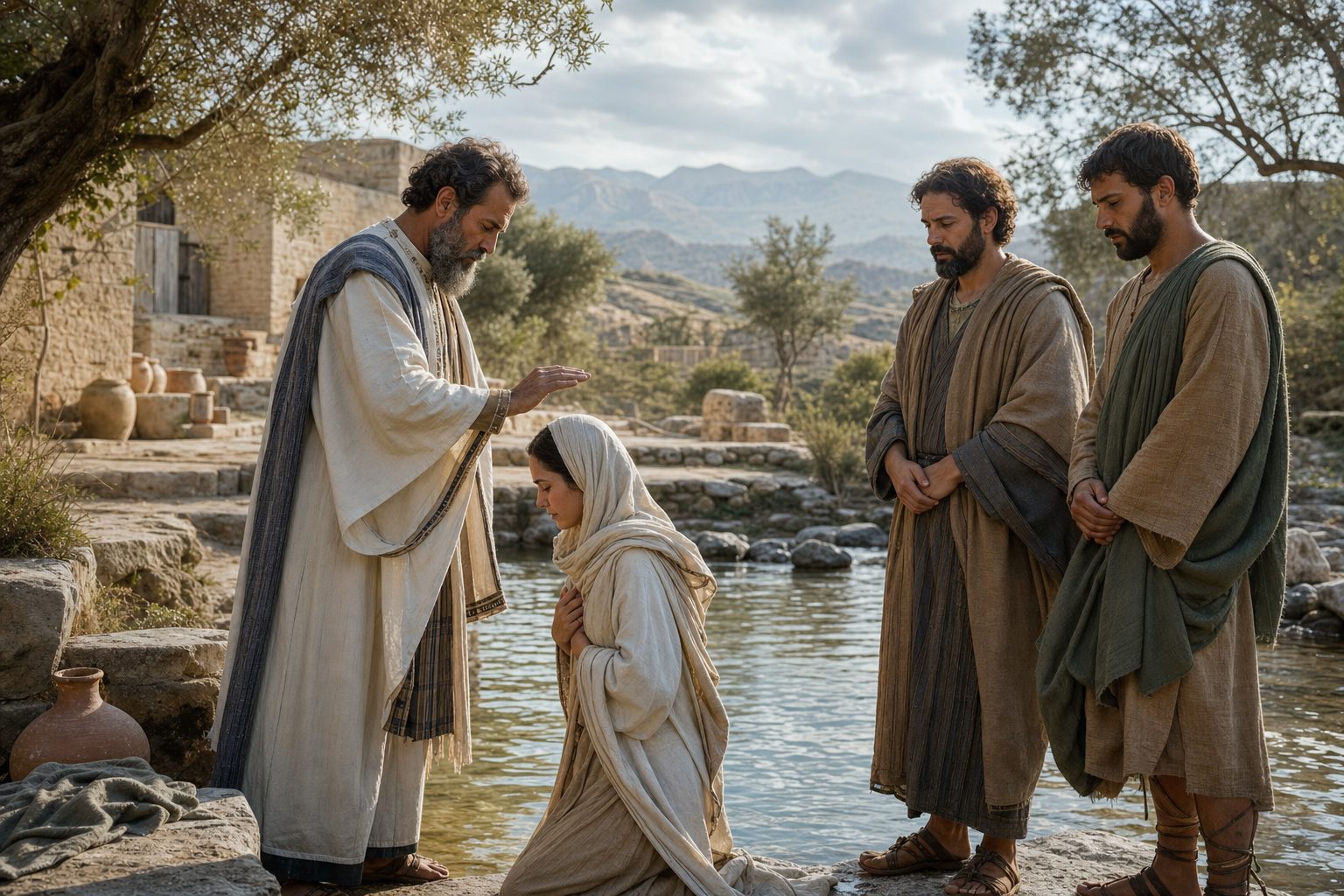 Immagine fotorealistica, Lo stesso giorno della memoria della santa Anfusa, del santo martire Afanasio vescovo e dei due servi di santa Anfusa: Harisma e Neofita, calendario ortodosso, 2026-09-04, other